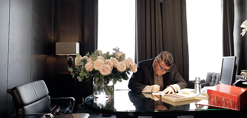 Studio Space of Lanvin’s Alber Elbaz