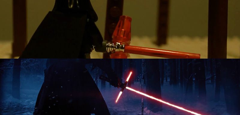 “Star Wars: The Force Awakens” Teaser Remade in LEGO