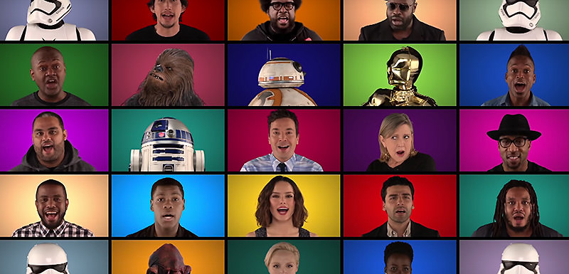 Star Wars Medley A Cappella by Jimmy Fallon