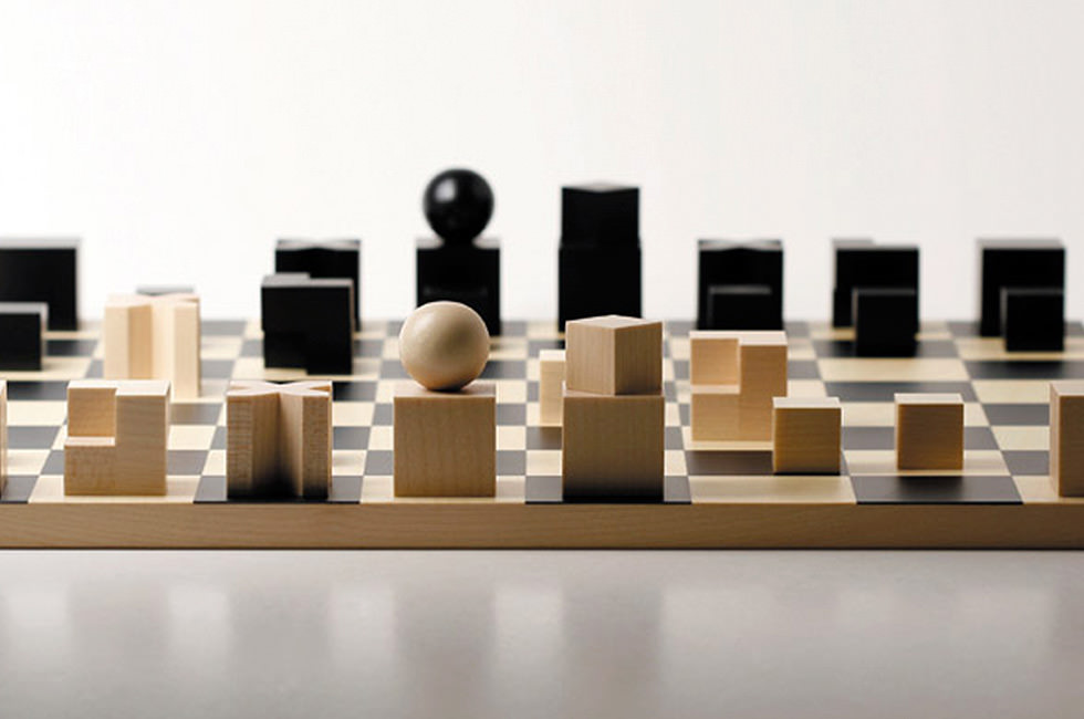 Naef Bauhaus Chessmen