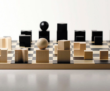 Naef Bauhaus Chessmen