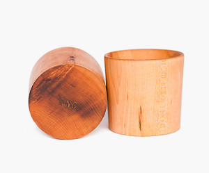 Royal North Company Wooden Whiskey Tumblers