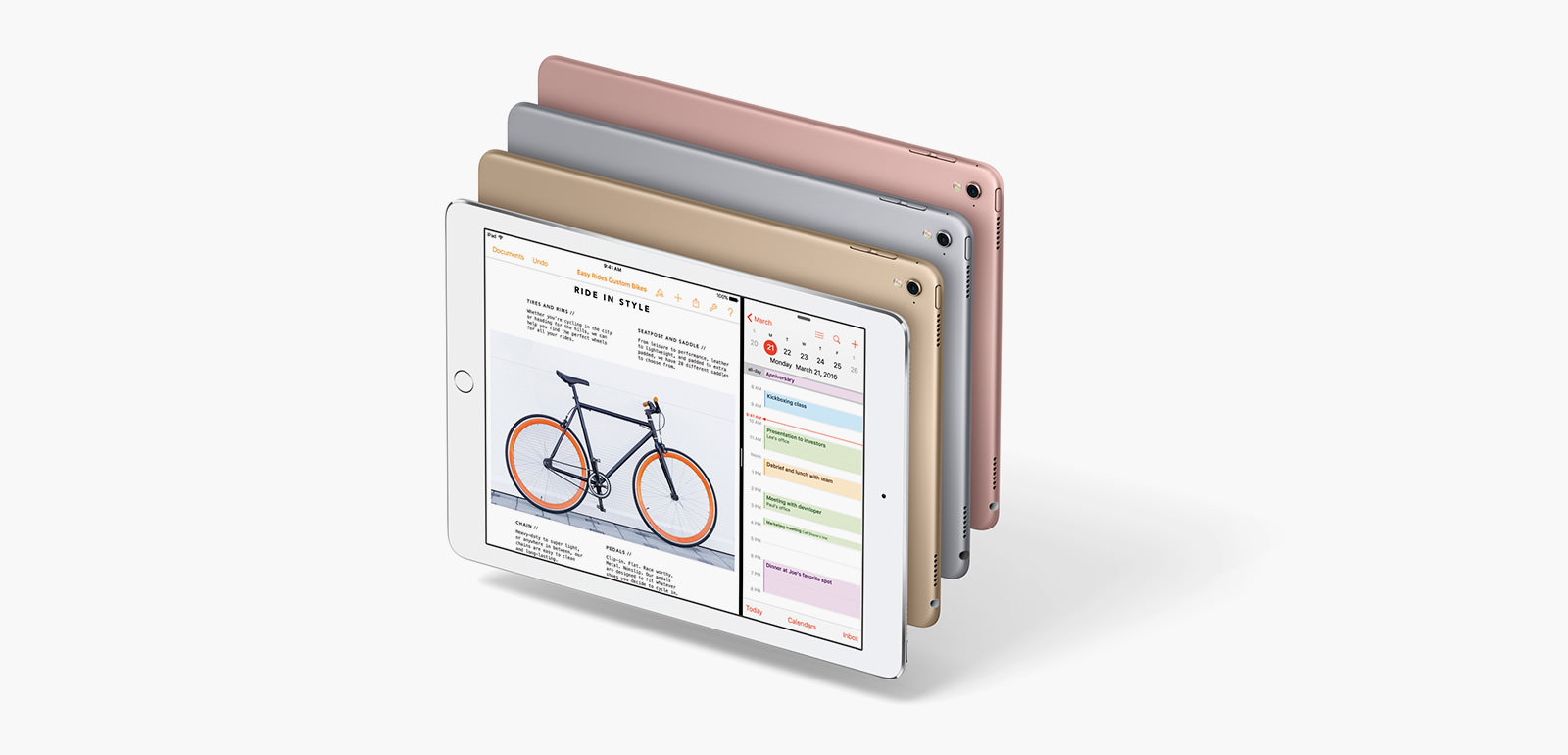 9.7” iPad Pro
