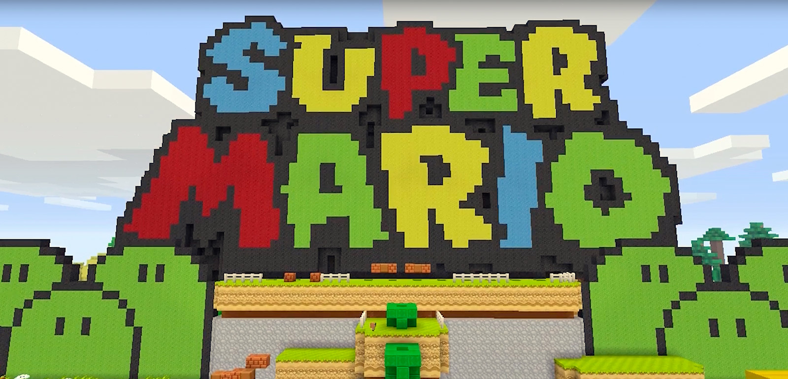 Minecraft super mario bros карта - 87 фото