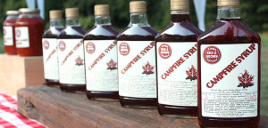 Red & Brown Campfire Syrup