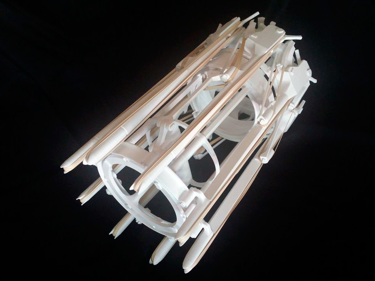 3d printed rubber band gatling gun