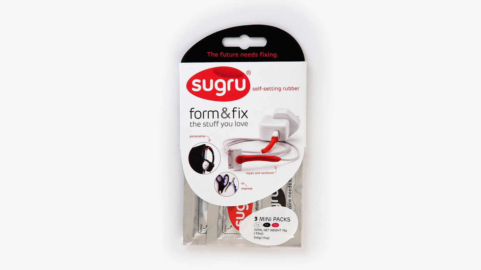 Sugru Moldable Rubber - IMBOLDN