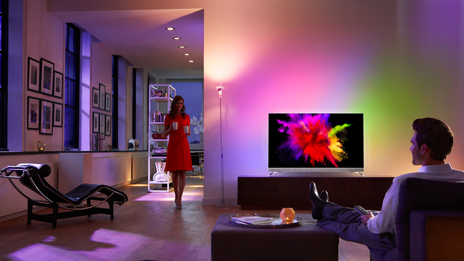 Телевизор philips ambilight 55