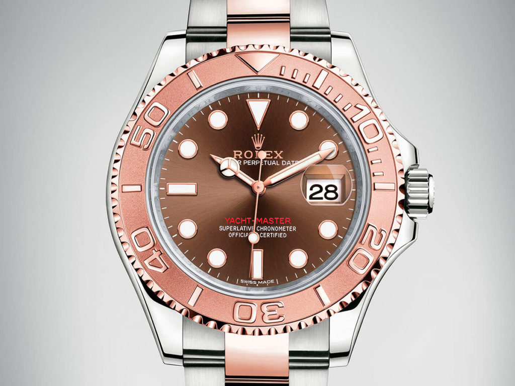 rolex yacht master rose gold for sale