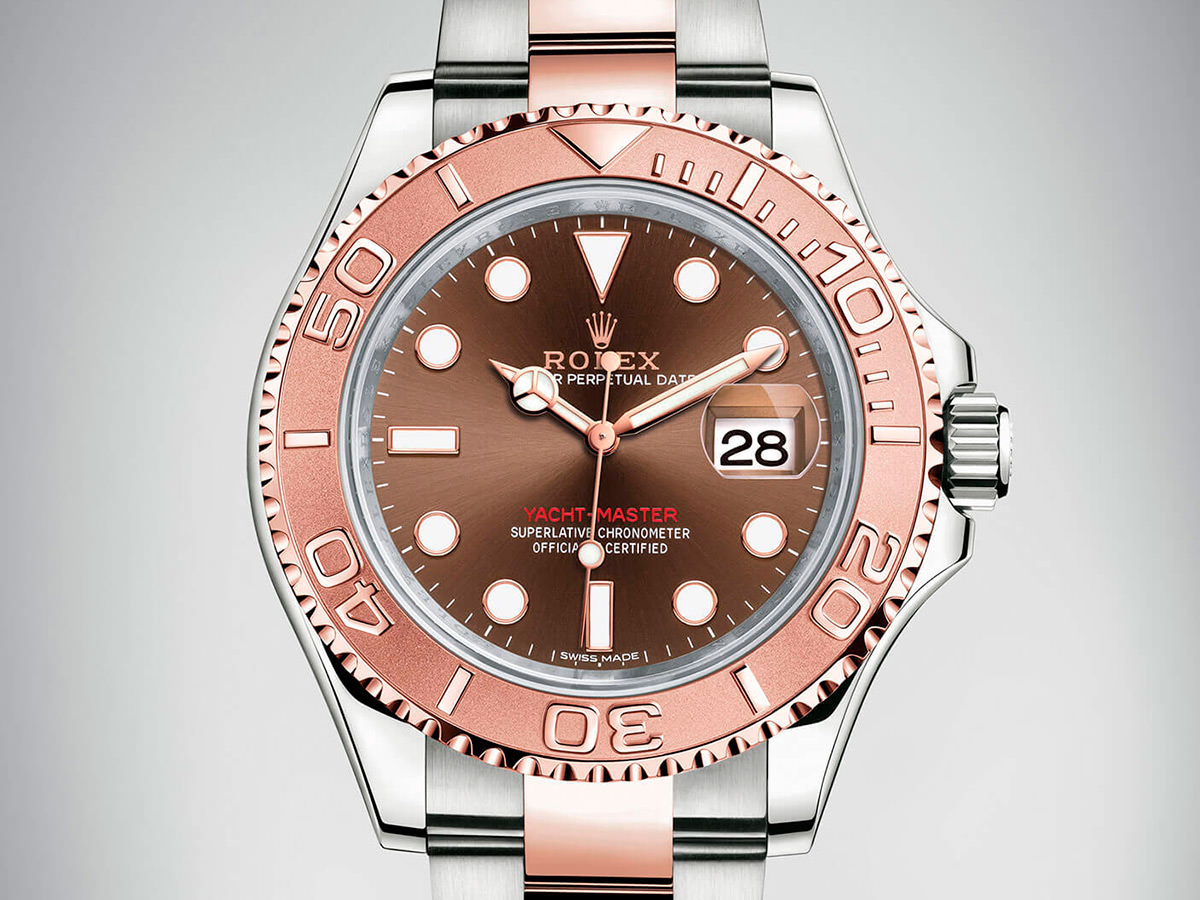 yacht master rose gold rolex