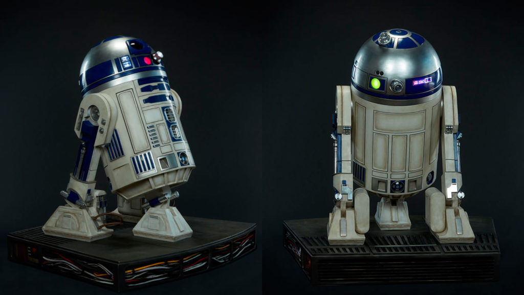 This LEGO Star Wars R2-D2 boasts realistic features