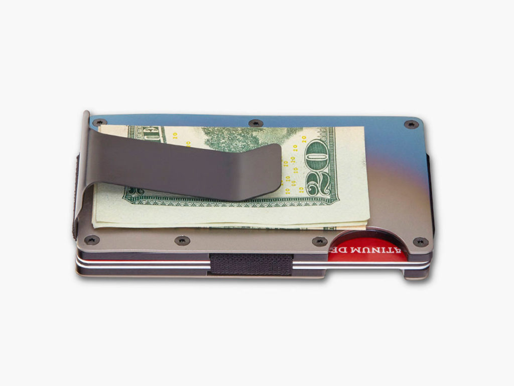 The Ridge Burnt Titanium Wallet