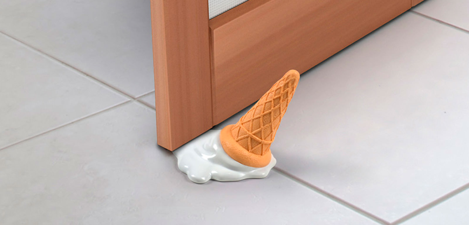 Ice Cream Cone Doorstop