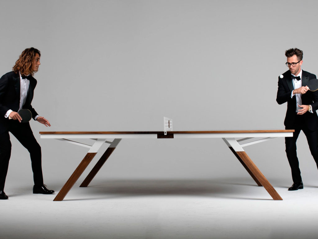 Designer Outdoor Ping Pong Table — Sean Woolsey Studio