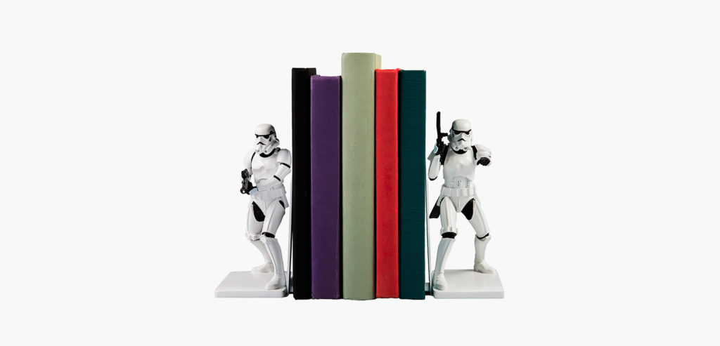 storm trooper bookends