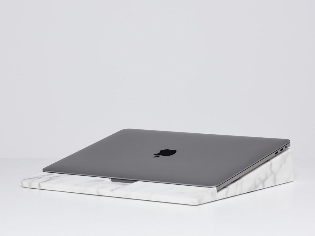 Marble MacBook Stand