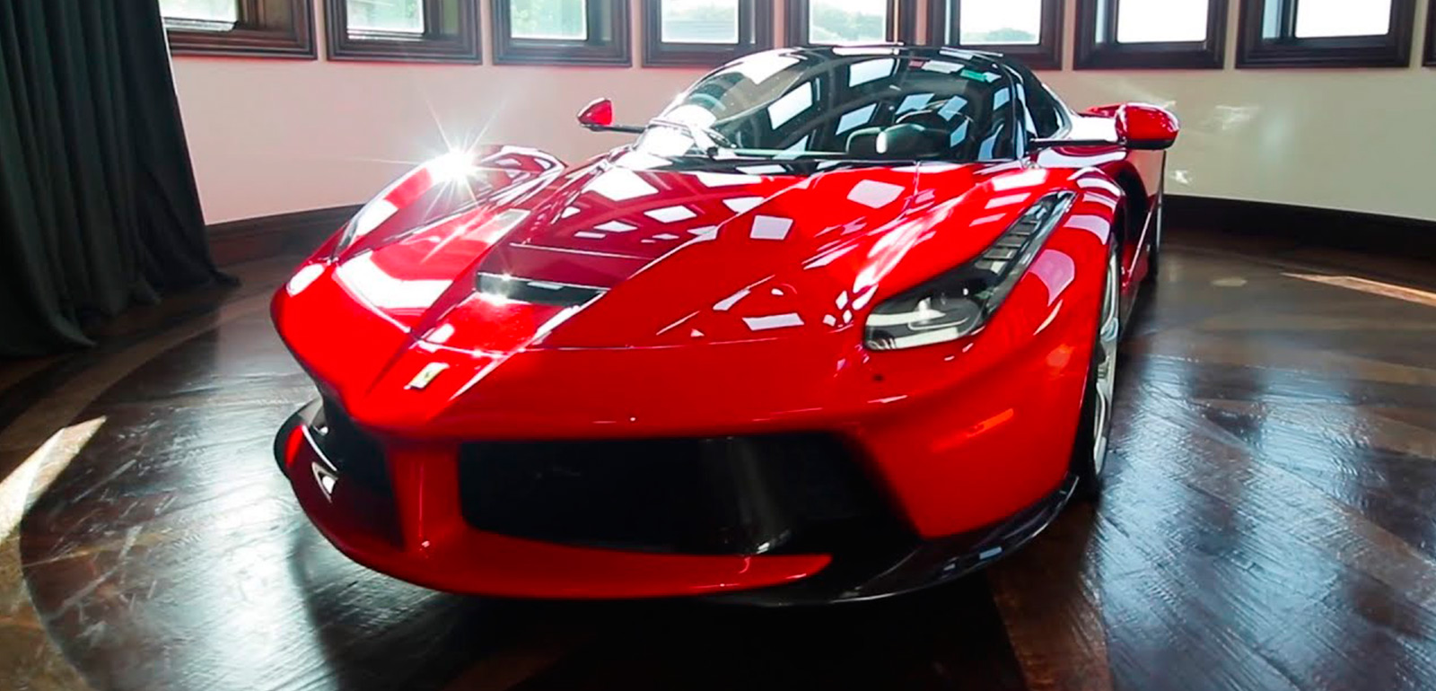 LaFerrari Aperta Gets Pampered In Luxury Garage