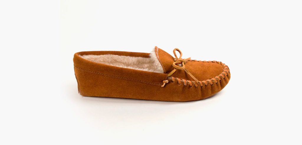 minnetonka pile lined softsole