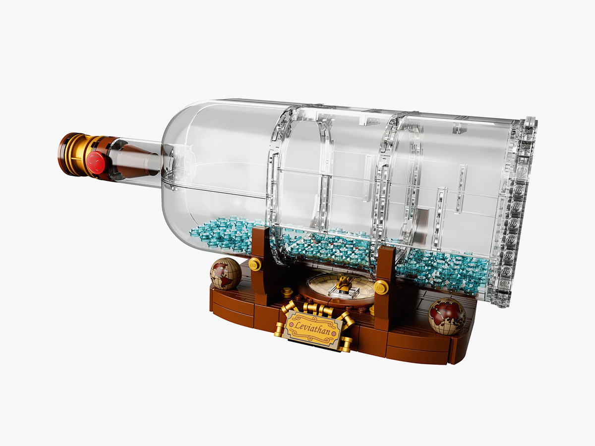 LEGO Ship in a Bottle - IMBOLDN