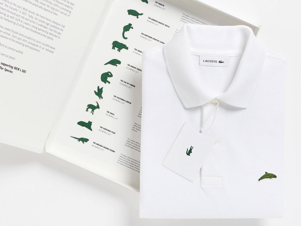 lacoste different animals