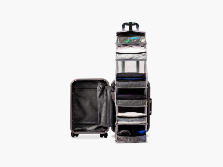 portable closet suitcase