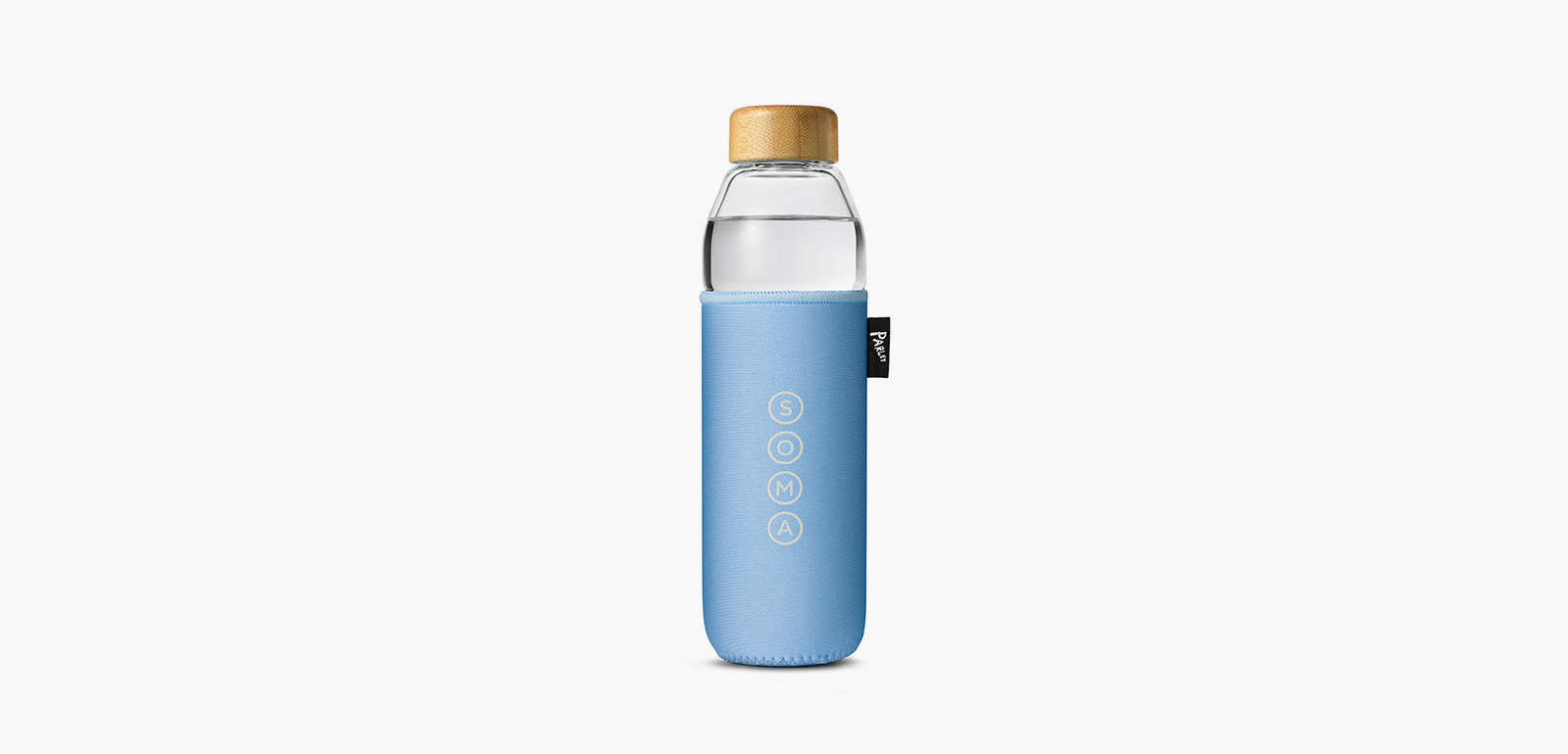 Soma Bottle, Sport, Cap, Glass, 17 Ounce