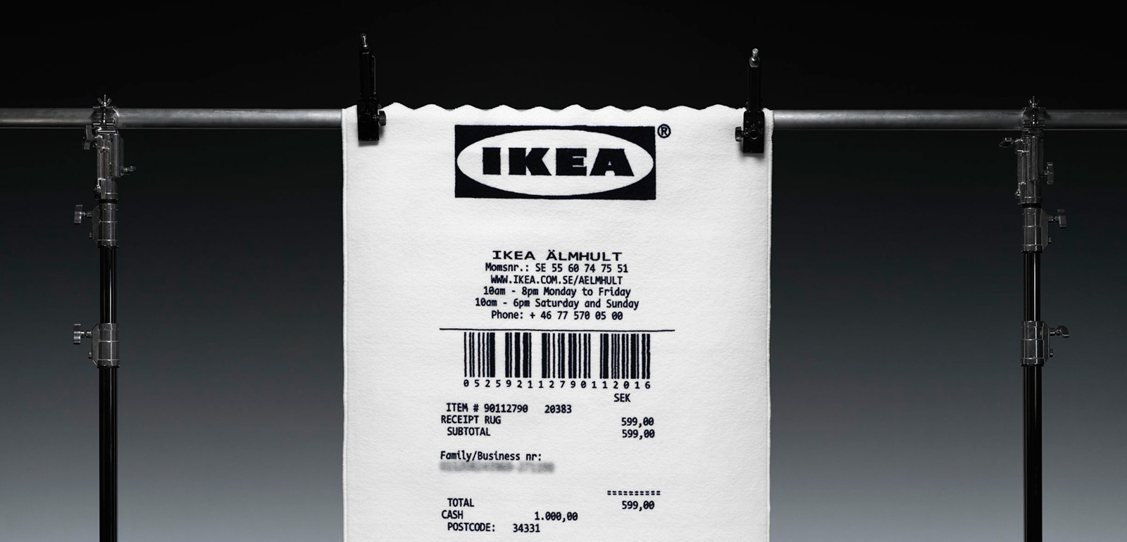 Virgil Abloh x IKEA MARKERAD Large Bag