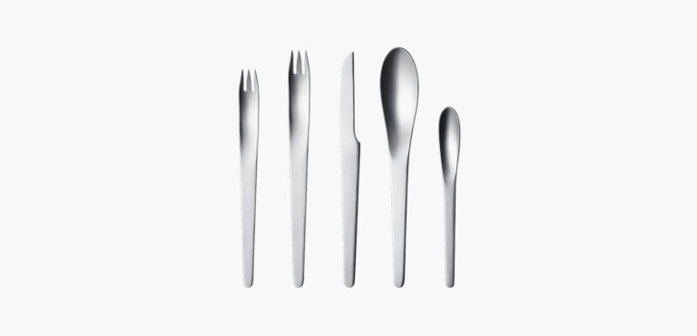 Georg Jensen Arne Jacobsen Steel Cutlery Set - Imboldn