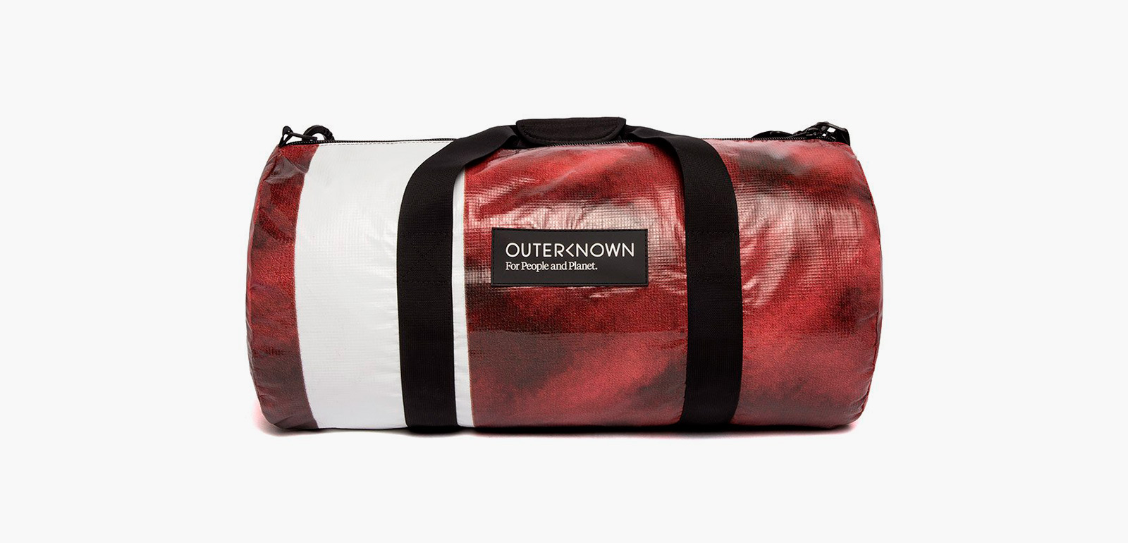duffle bags made from billboards
