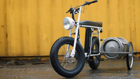 Beer Keg Bike Sidecar