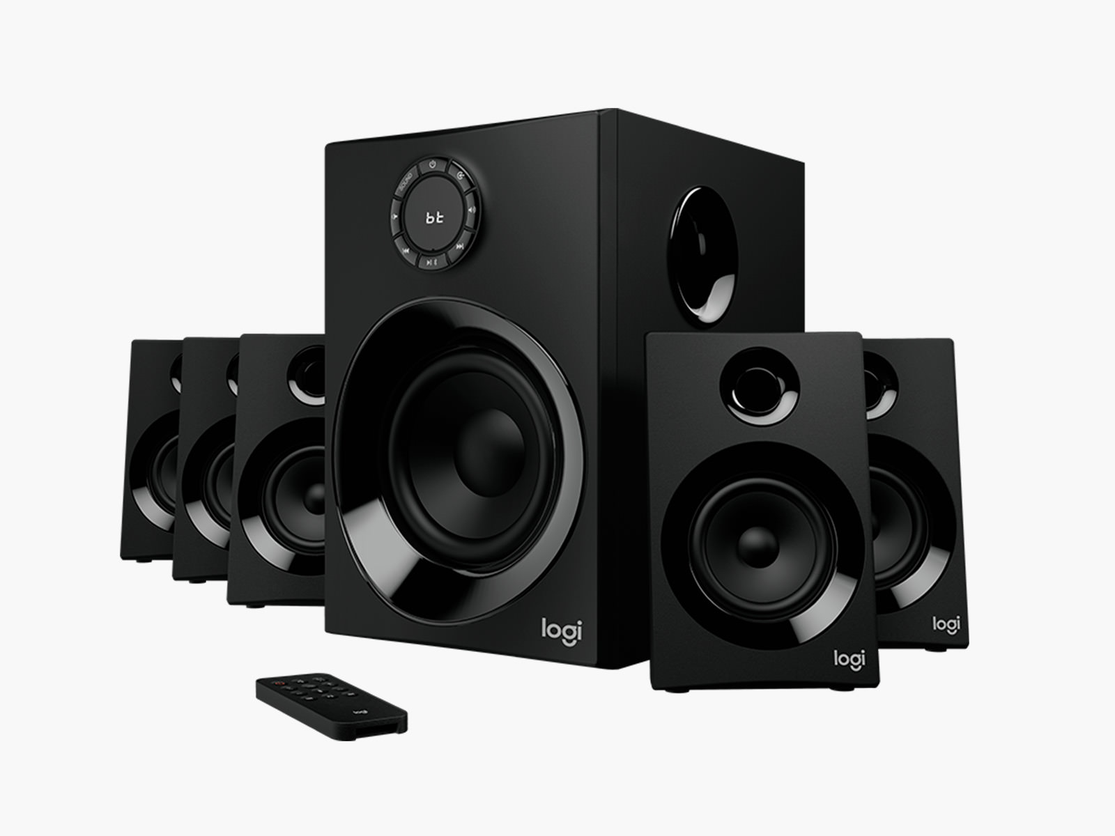 Logitech Surround Sound Speakers In Living Room