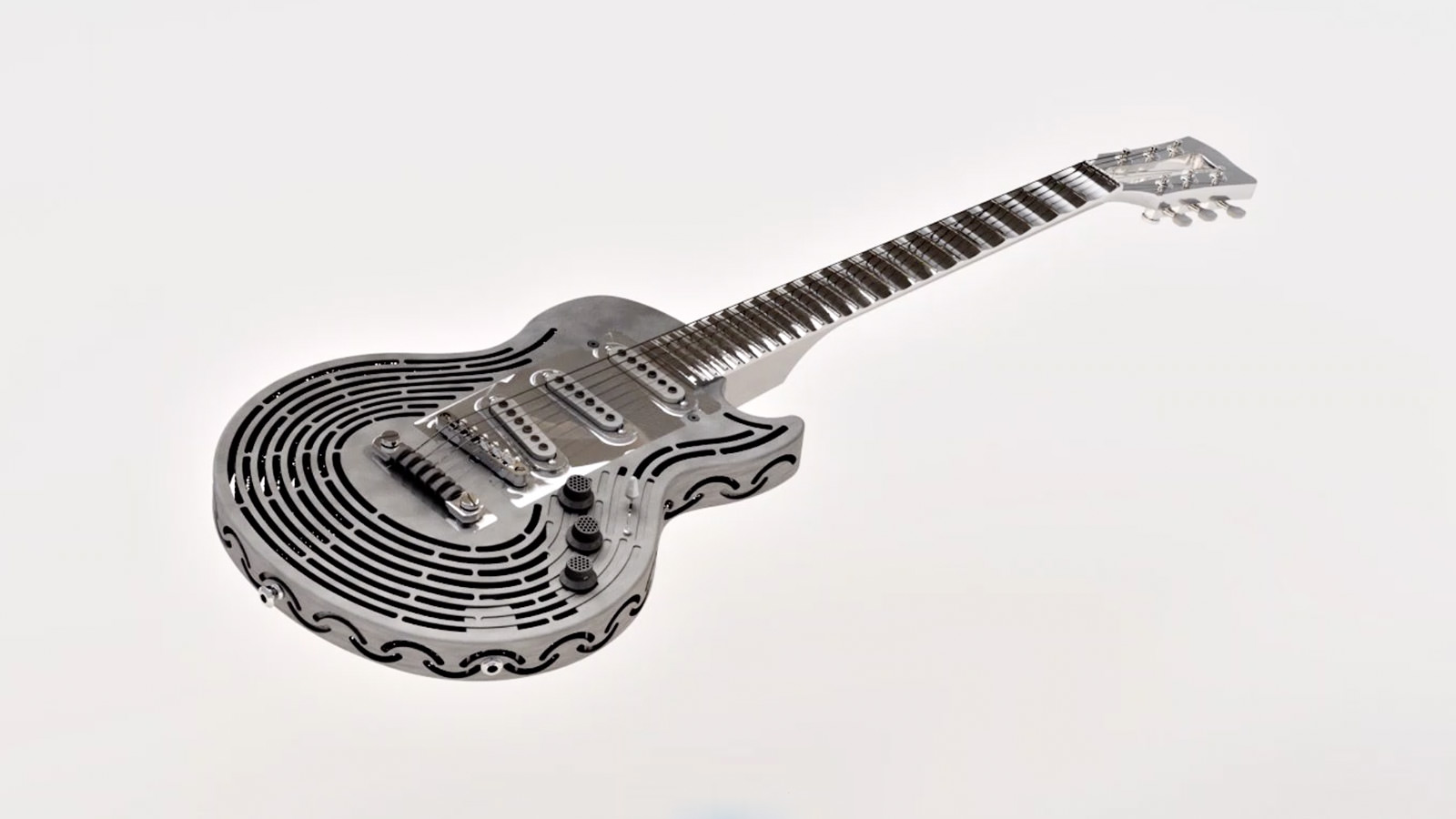 Sandvik 3d Printed Smash Proof Guitar Imboldn