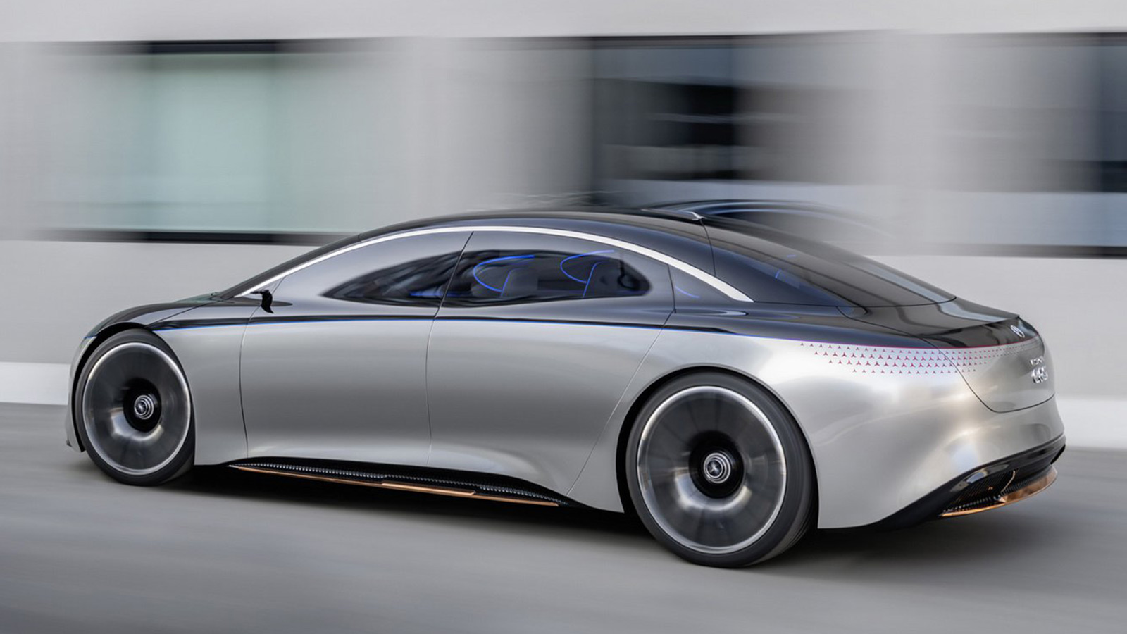 Новый Мерседес Benz Vision EQS