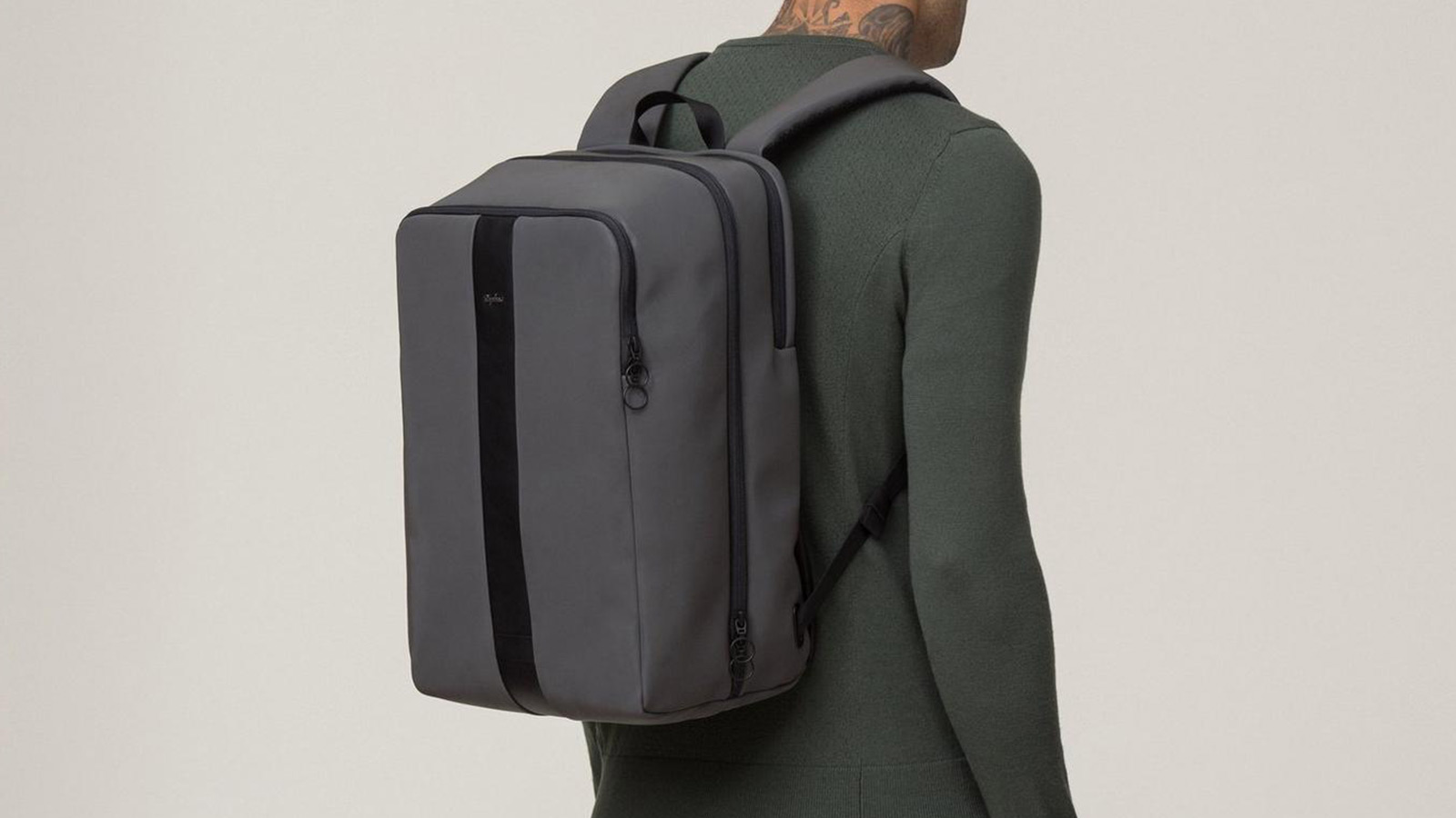 rapha reflective travel backpack