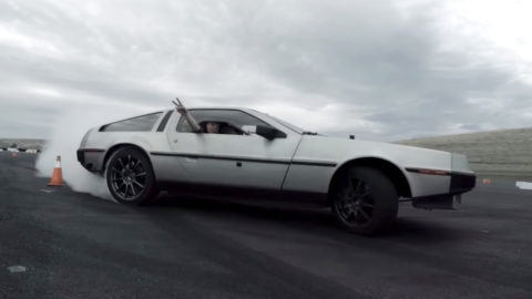 Autonomous DeLorean Drifting