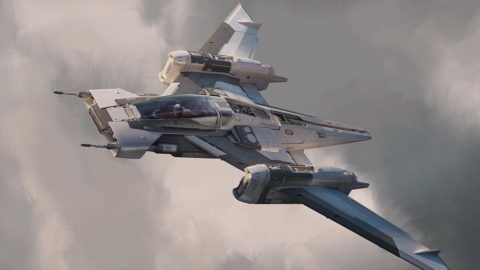 Star Wars x Porsche Tri-Wing S-91x Pegasus Starfighter