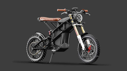 Denzel Truvor Carbon Fiber Electric Scrambler