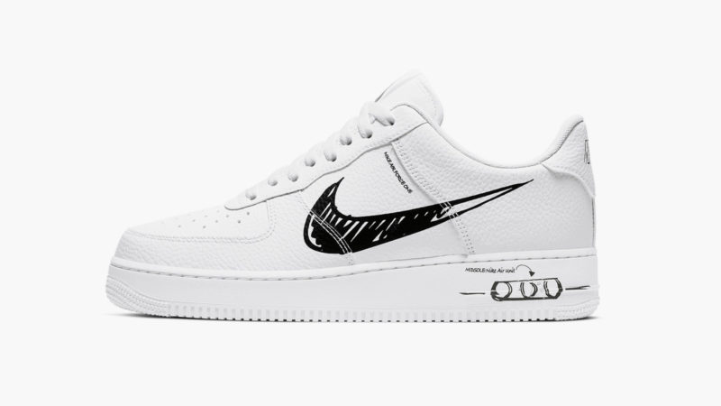 Nike Announces The Air Force 1 “Sketch Swoosh” - IMBOLDN