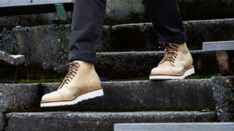 Viberg Service Boot Natural Olive Tan