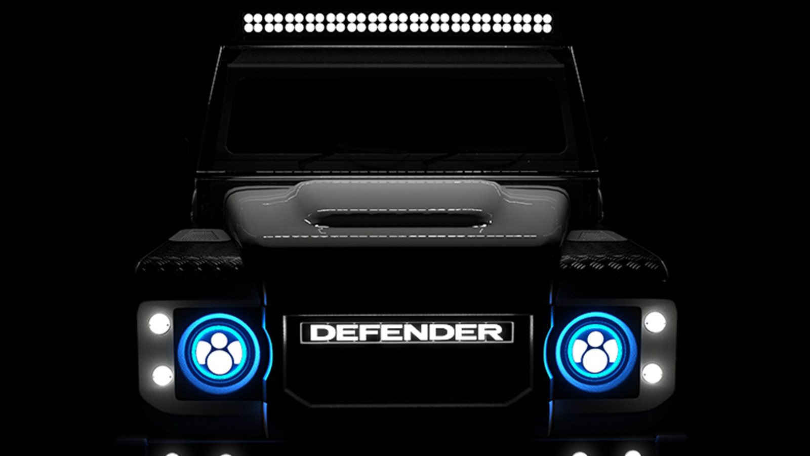 ECD Electric Defender with Tesla Powertrain