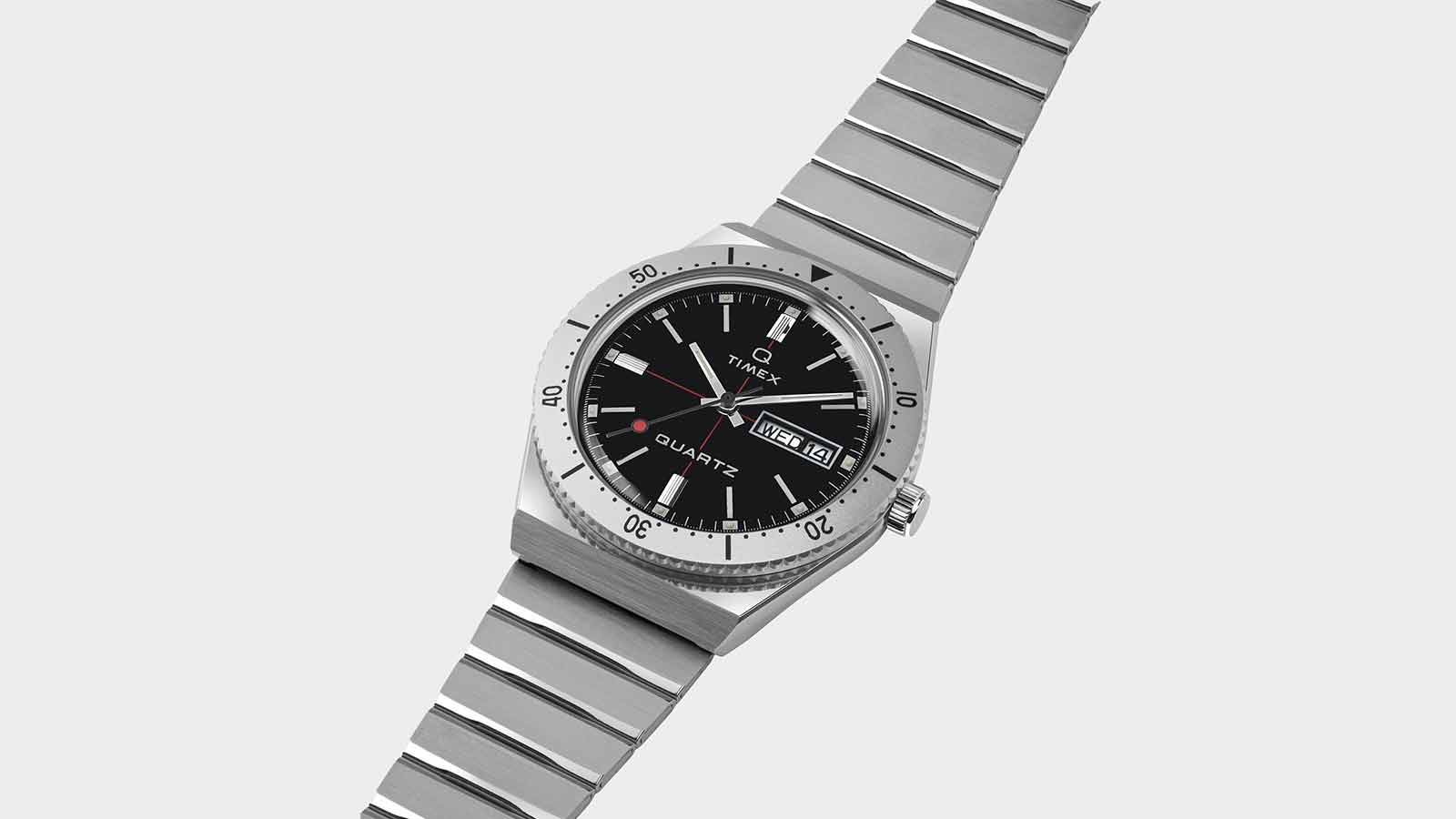 Todd Snyder Brings A Retro High-Tech Look To The Timex Q Bracelet Watch ...