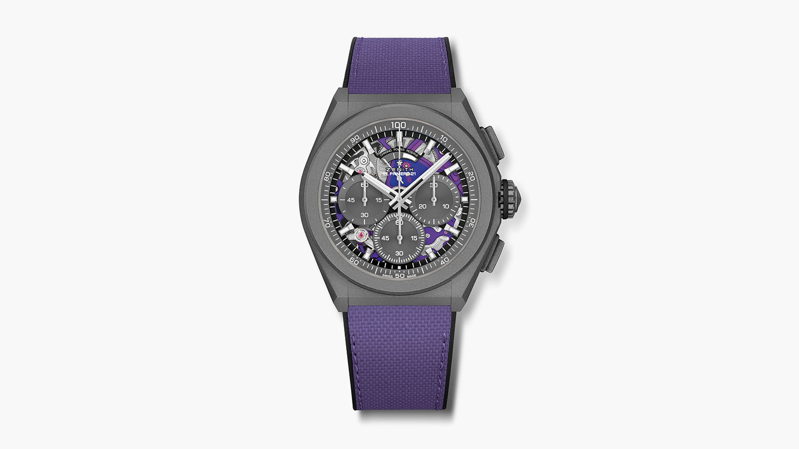 The Design Of The Zenith Defy 21 Ultraviolet Was Inspired By Its ...
