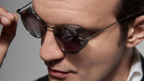 Curry & Paxton x Motoluxe Side-Shield sunglasses