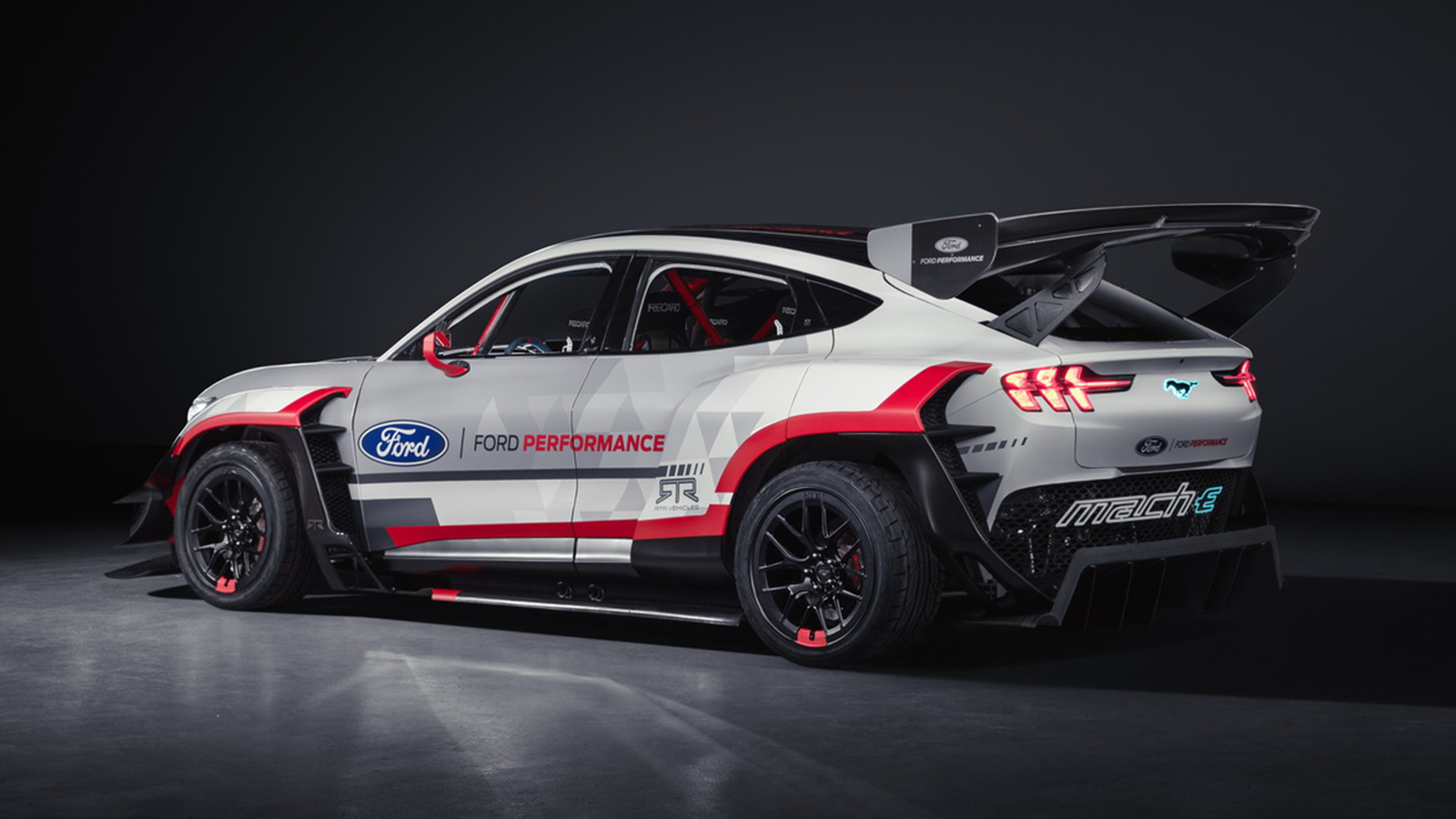 RTR Turns The Mustang Mach-E Into A 1400 HP Lightning-Bolt Race Car ...