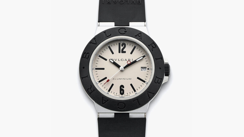 bvlgari aluminum watch strap