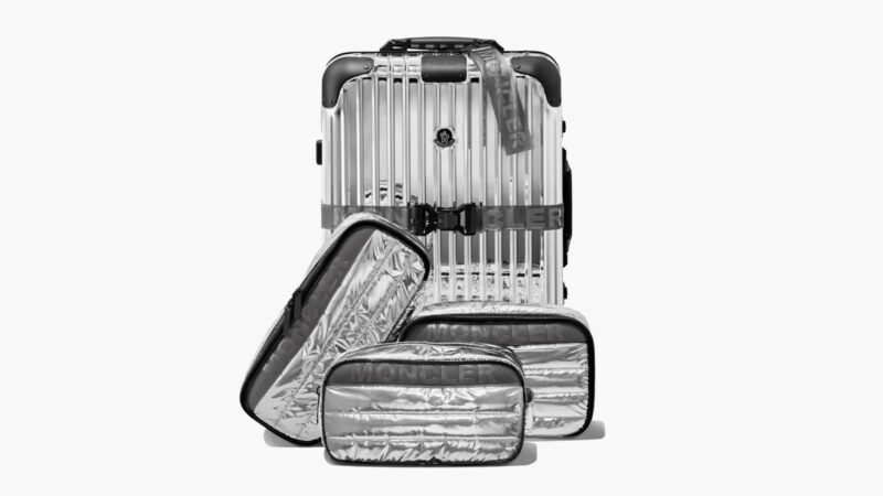 Rimowa & Moncler Debut $3,200 Reflective Carry-On - One Mile at a Time