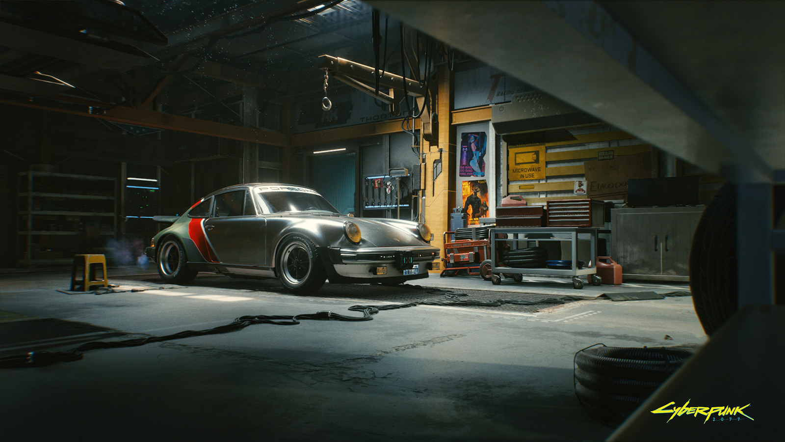 Cyberpunk 2077 Hero Car Is A Classic Porsche 911 930 Turbo - IMBOLDN