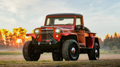 Modified 1955 Willys Pickup