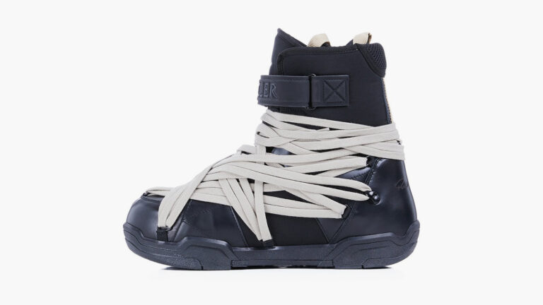 Rick Owens x Moncler Amber Canvas-Trimmed Leather Snow Boots - Outdoor ...