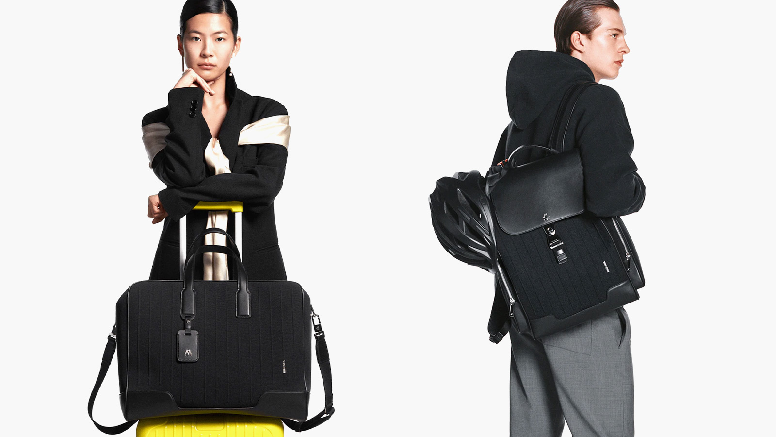 rimowa never still crossbody flap bag